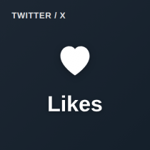 Twitter likes