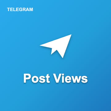 Telegram post views